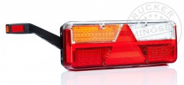 TruckerShop Kingpoint hátsó lámpa BAL LED gumilámpával
