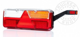 TruckerShop Kingpoint hátsó lámpa JOBB LED gumilámpával