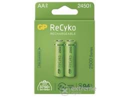 GP ReCyko NiMH tölthető akkumulátor, HR6 (AA) 2500mAh, 2db (B2125)