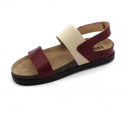 Leon Comfortstep Leon Comfortstep 1253 bordó női bőr szandál 36-41