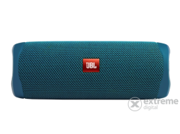 JBL FLIP 5 ECO Edition hordozható Bluetooth hangszóró, óceán kék
