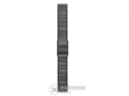 GARMIN Fenix 5 acél óraszíj, szürke (QuickFit 22)