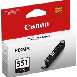 Canon CLI-551B Fotópatron Pixma iP7250, MG5450 nyomtatókhoz, , fekete, 7ml