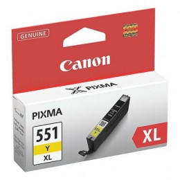 Canon CLI-551YXL Tintapatron Pixma iP7250, MG5450, MG6350 nyomtatókhoz, , sárga, 11ml