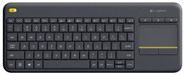 Logitech Billentyűzet, vezeték nélküli, beépített egérpad, &quot;K400 PLUS&quot;