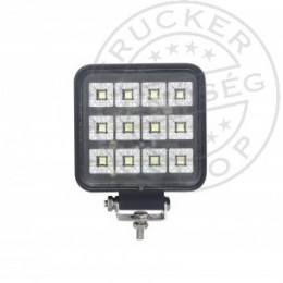 TruckerShop SMD LED munkalámpa 12 LED-es (76x70mm) KAPCSOLÓVAL