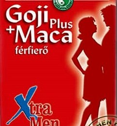 Dr. Chen Goji+Maca férfierő kapszula - 20 db