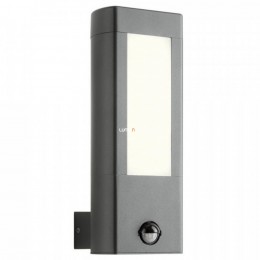 Redo 90124 Dolmen mozgásérzékelős kültéri fali LED lámpa IP54 10W 3000K 918lm 11,5x28cm