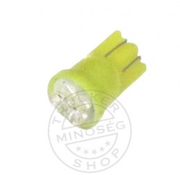 TruckerShop LED IZZÓ 24V T10 4 LED SÁRGA