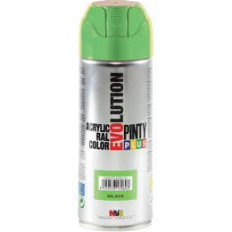 PINTY PLUS EVOLUTION AKRIL SPRAY 200ML RAL 6018 SÁRGÁSZÖLD