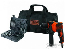 BLACKANDDECKER Black & Decker BD001ST050 akkus fúró-csavarozó 2db 1,5 Ah-s akkuval, 18 V, 50 tartozék