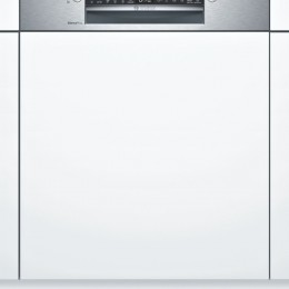 Bosch SMI4ECS14E Serie | 4, Félig beépíthető mosogatógép, 60 cm, Nemesacél