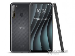 HTC Desire 20 Pro 6GB/128GB Dual SIM kártyafüggetlen okostelefon, onyx fekete (Android)