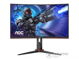 AOC C32G2ZE/BK ívelt gamer LED monitor