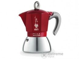 Bialetti 6946 Moka Induction kotyogós kávéfőző, 6 adag, piros