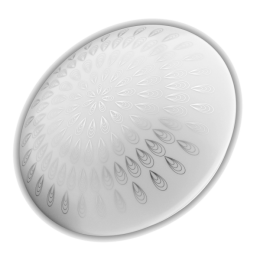 UMBRIEL LED MENNYEZETI 18W 1600LM 33CM ESŐCSEPP MINTÁS