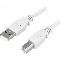 Egyéb LogiLink kábel USB 2.0 A-B 2m Grey (CU0007)