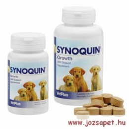 VetPlus Synoquin Growth 60db tabletta kölyökkutyák ízületeinek egészségéért