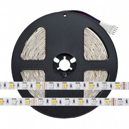 LED SZALAG 5050 SMD Beltéri RGB + Meleg fehér 24V 60LED/M 14,4W/m