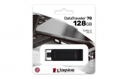 Kingston Pendrive, 128GB, 80 USB-C, &quot;DataTraveler 70&quot;