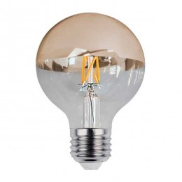 LED Vintage Filament Izzó E27 /7W/800lm/2700K/meleg fehér/arany üveg/SP1890