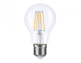 LED Vintage Filament Izzó E27 /A60/7W/800lm/2700K/meleg fehér/ezüst üveg/SP1880