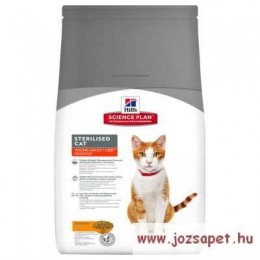 Hill&#039;s Feline Sterilised Cat Young Adult Tuna, tonhalas táp ivartalanított macskának 3kg