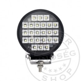 TruckerShop SMD LED munkalámpa 24 LED-es kerek KAPCSOLÓVAL