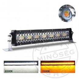 TruckerShop Sárga villogó / LED fényvető Egyenes 12/24V 83 cm
