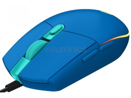 Logitech G203 Vezetékes kék gamer egér (910-005798)