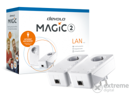 DEVOLO Magic 2 LAN 1-1-2 Starter Kit hálózati adapter - [Bontott]
