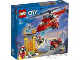 LEGO ® City Fire 60281 Tűzoltó mentőhelikopter