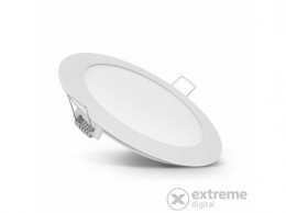 Optonica LED Panel, 12W, beépíthető, kerek, meleg fehér fény, 780Lm, 2800K DL2439