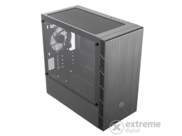 COOLER MASTER MasterBox MB400L microATX táp nélküli számítógépház