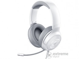 RAZER Kraken X gamer fejhallgató, mercury white
