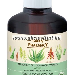 Green Pharmacy arclemosó gél aloe vera kivonattal 270ml