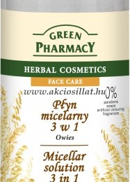 Green Pharmacy micellás víz 3in1 zab kivonattal 500ml