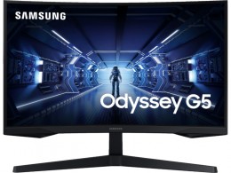 Samsung Odyssey G5 C32G55TQWU 32quot; VA 144Hz FreeSync ívelt gaming monitor (LC32G55TQWUXEN)