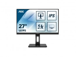AOC 27" U27P2 UHD IPS monitor (U27P2)