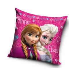 Jégvarázs Disney kispárna pink levehető huzattal