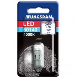 Tungsram LED 60140 0,6W W5W 4000K 93118393 1 darab/csomag