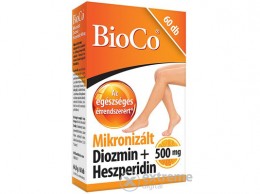 BioCo Mikronizált Diozmin + Heszperidin, 60 db