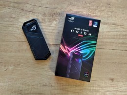Asus ROG STRIX ARION LITE M.2 NVMe PCIe 512GB külső SSD (ASU ESD-S1CL/BLK/G/AS_512GB)