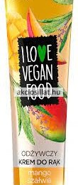 Eveline I Love Vegan Food Tápláló Kézkrém Mangó és Zsálya 50ml