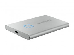 Samsung T7 Touch USB-C 3.2 1TB ujjlenyomat-olvasóval védett külső SSD (MU-PC1T0S/WW)