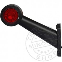 TruckerShop Gumilámpa 12/24V hosszú ferde led (P/F) BAL "gyűrűs"
