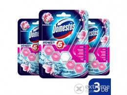 DOMESTOS Power5 WC frissítő blokk, Pink Magnolia, 3x55g