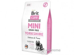 Brit Care Mini Yorkshire száraz kutyaeledel, gabonamentes, lazac és tonhal, 7 kg