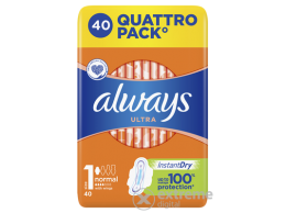 ALWAYS Alwasy Ultra Normal Plus egészségügyi betét (40 db)