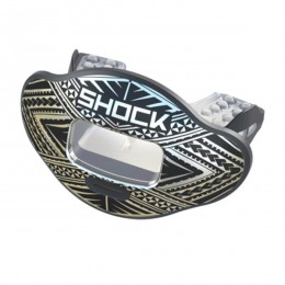 SHOCK DOCTOR MAX AIRFLOW 2.0 FOGVÉDŐ - TRIBAL CHROME SILVER FELNŐTT MÉRET